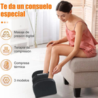 Masajeador Eléctrico de Pies y Pantorrillas con Calor Relajante para Uso en Casa