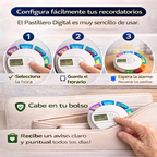 Pastillero Electrónico Semanal con Alarma