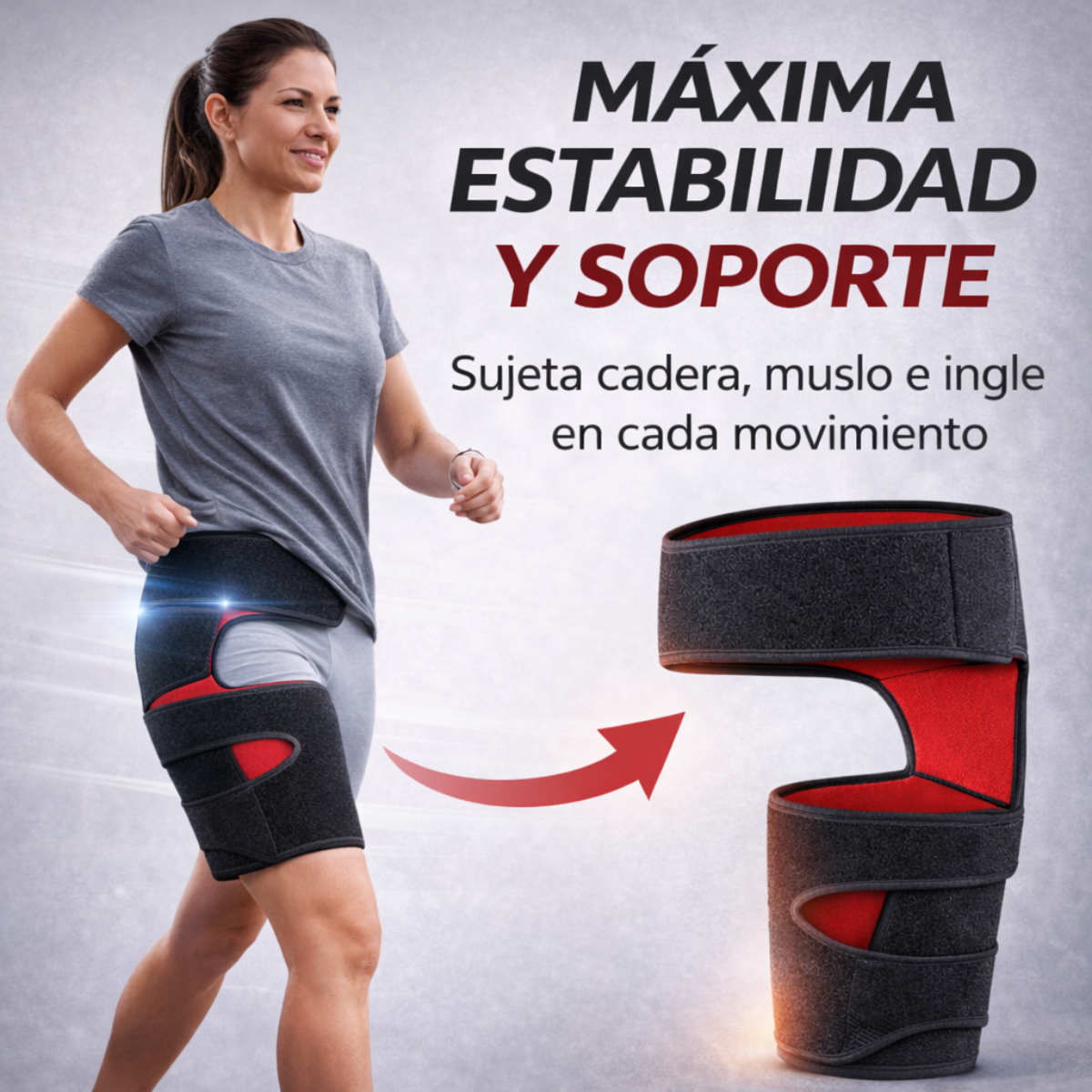 Soporte de Compresión para Muslo y Cadera