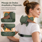 Masajeador de Cuello y Hombros con Calor | Descanso en Casa