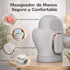 Masajeador de Manos con Compresión, Calor e Intensidad Ajustable
