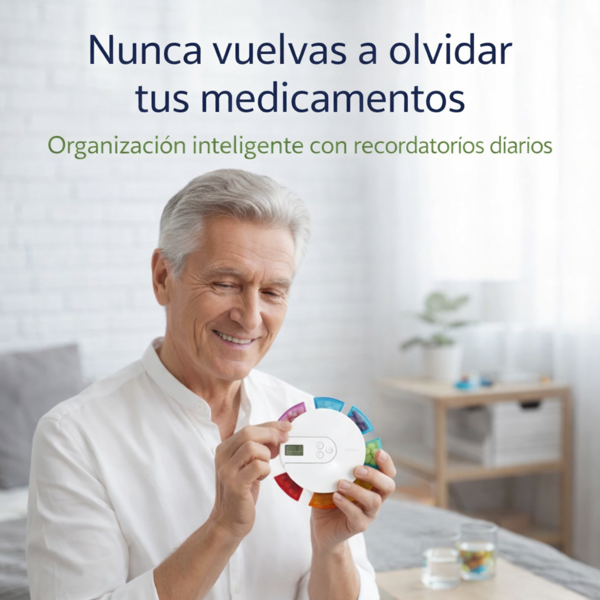 Pastillero Electrónico Semanal con Alarma