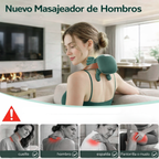 Masajeador de Cuello y Hombros con Calor | Descanso en Casa