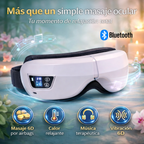 Masajeador Ocular Inteligente 6D con Calor y Bluetooth