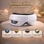 Masajeador Ocular Inteligente 6D con Calor y Bluetooth
