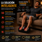 Masajeador Eléctrico de Pies y Pantorrillas con Calor Relajante para Uso en Casa
