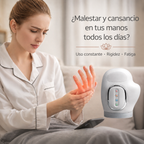 Masajeador de Manos con Compresión, Calor e Intensidad Ajustable