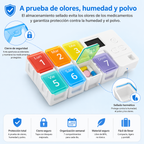 Organizador de Pastillas Inteligente 7 Días con Alarma