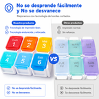 Organizador de Pastillas Inteligente 7 Días con Alarma