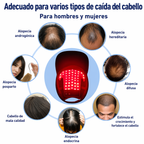 Gorra LED Capilar Luz Roja y Azul | Cuidado Estético en Casa