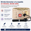 Soporte Lumbar Inflable Ajustable | Comodidad para Espalda Baja