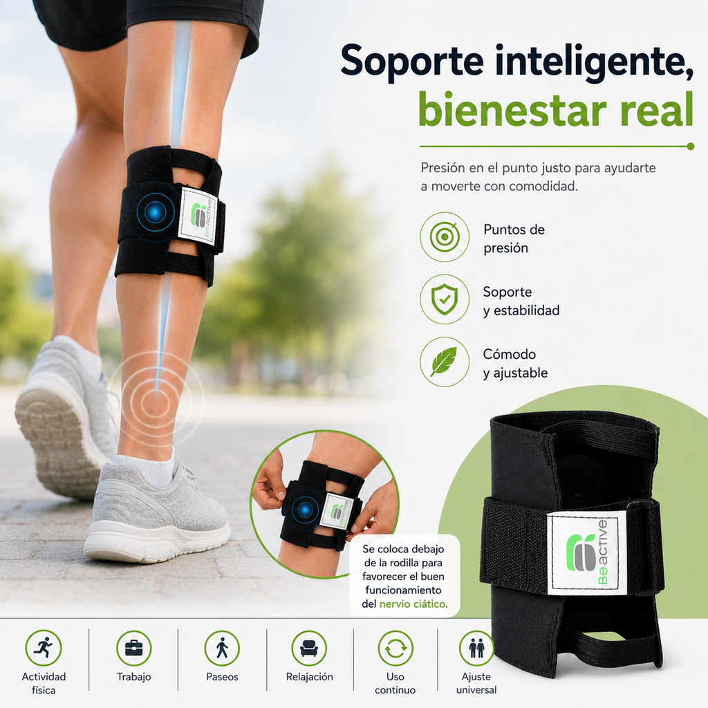 Soporte Ajustable para Pierna y Rodilla