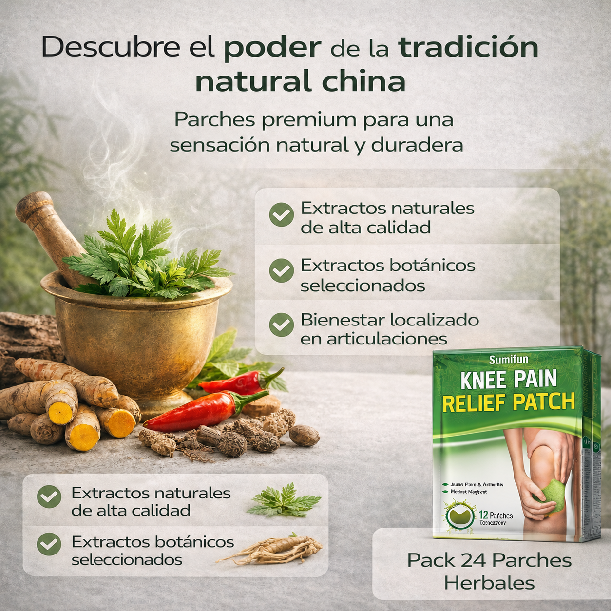 Parche Natural de Bienestar Corporal