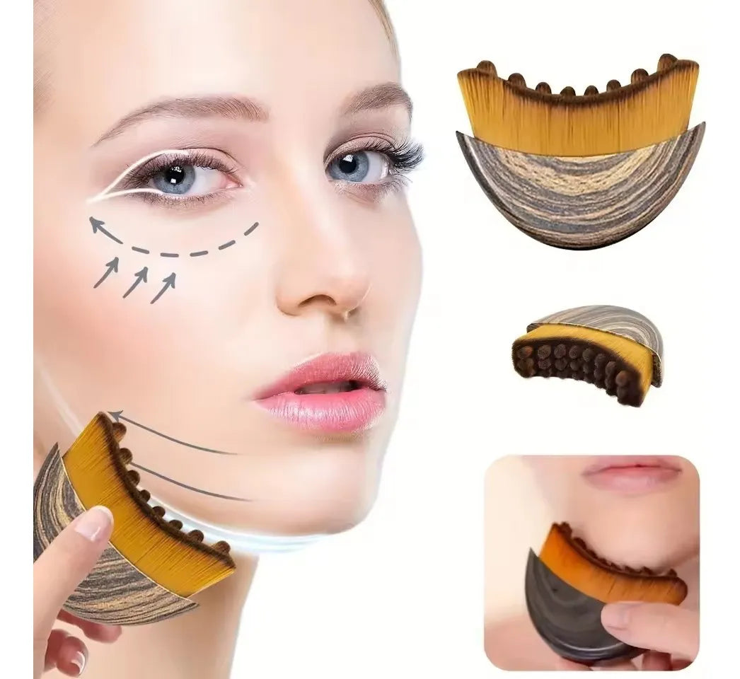 Cepillo Facial de Masaje y Contorno Estético