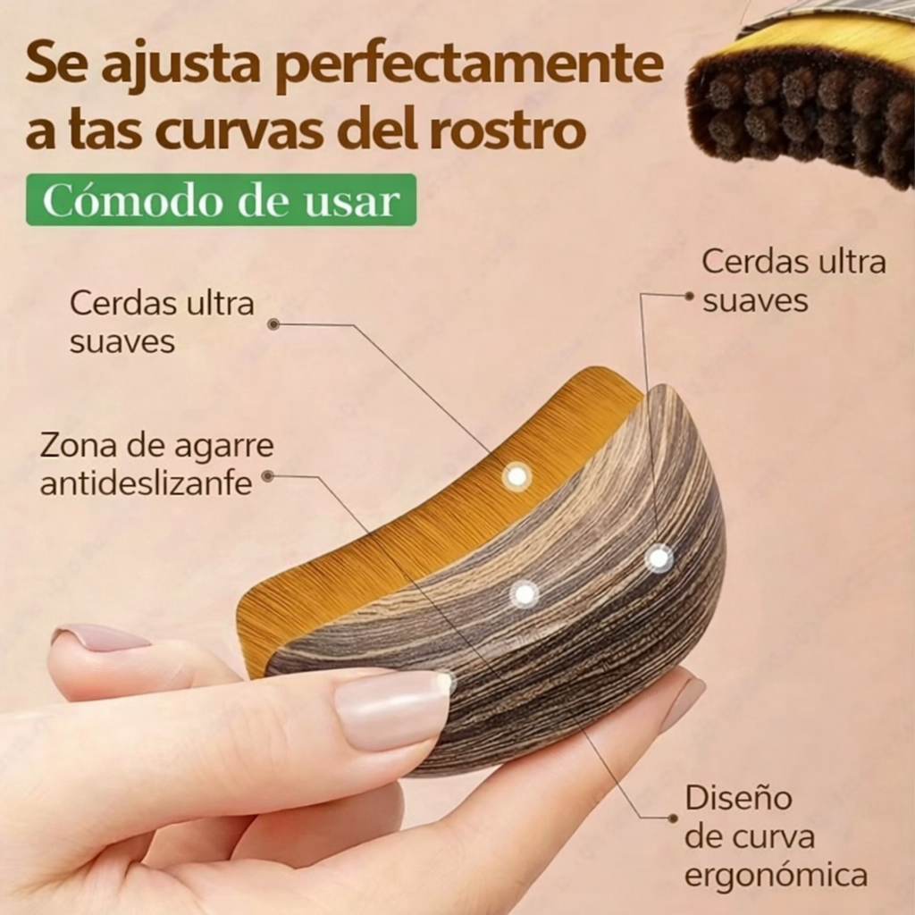 Cepillo Facial de Masaje y Contorno Estético